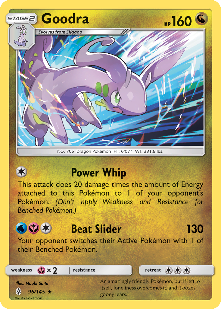 Goodra 096/180 Rare Holo