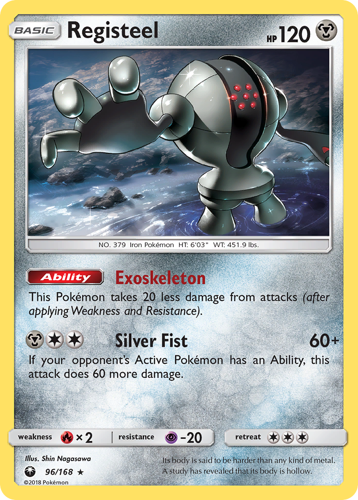 Registeel 096/187 Rare