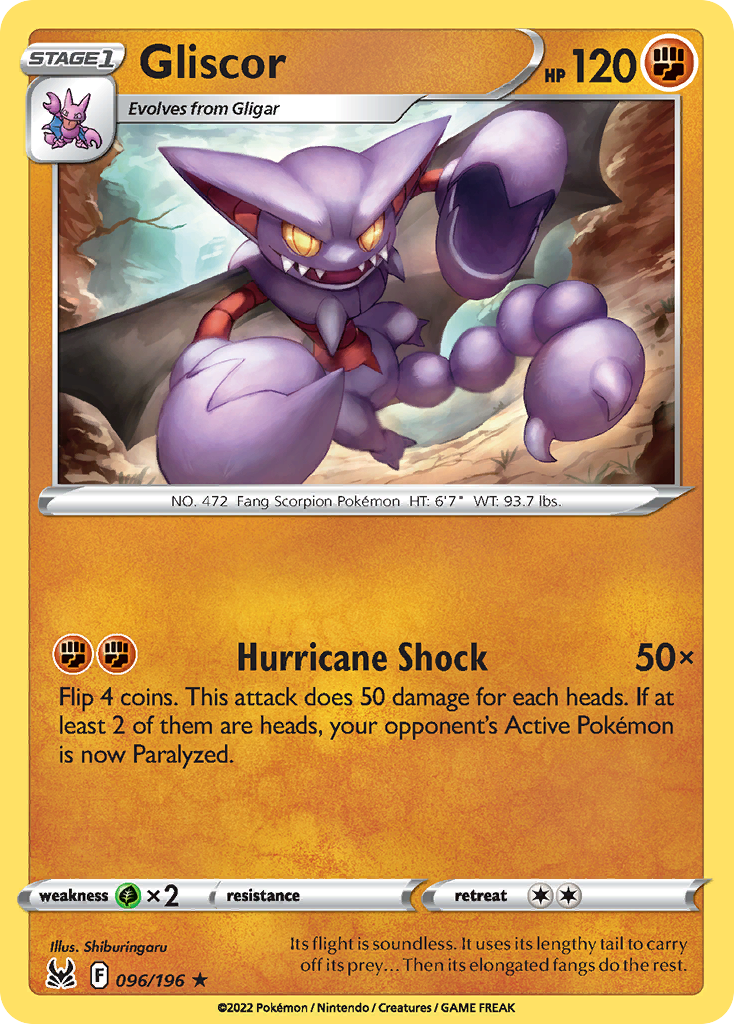 Gliscor 096/217 Rare