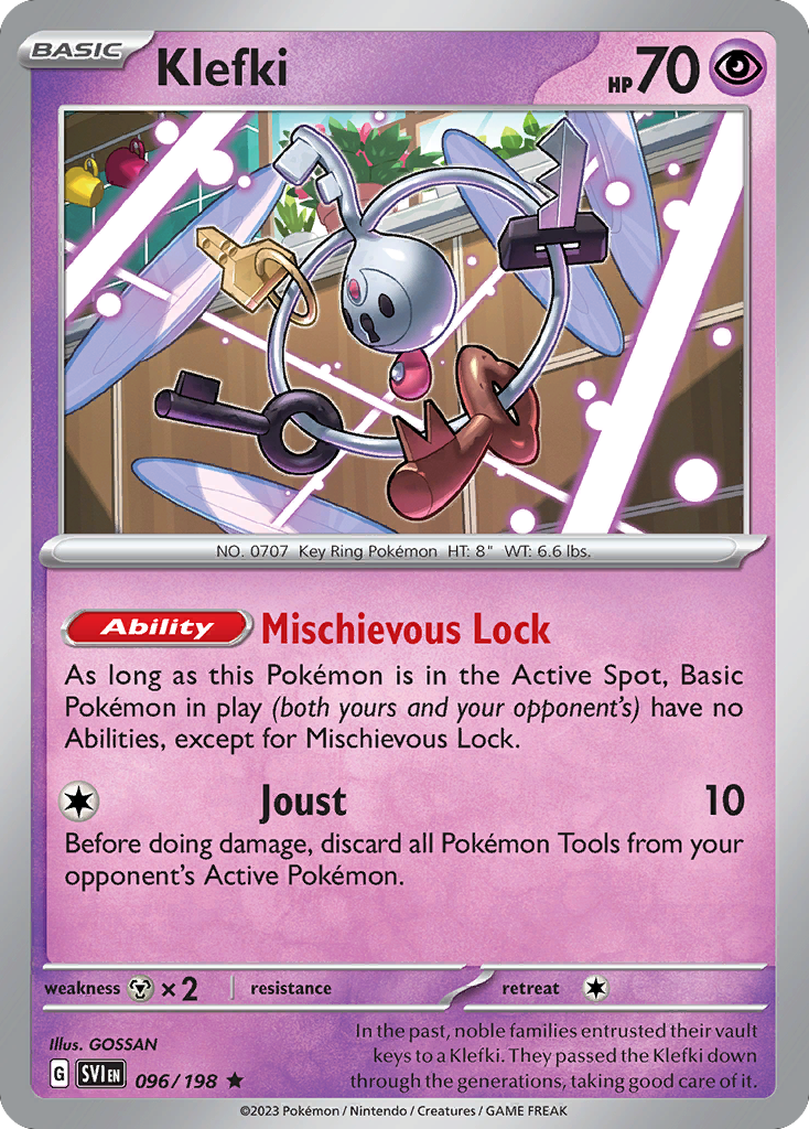 Klefki 096/258 Rare