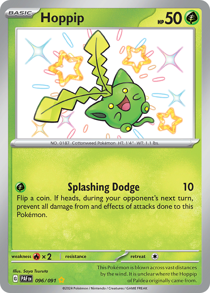 Hoppip 096/245 Shiny Rare