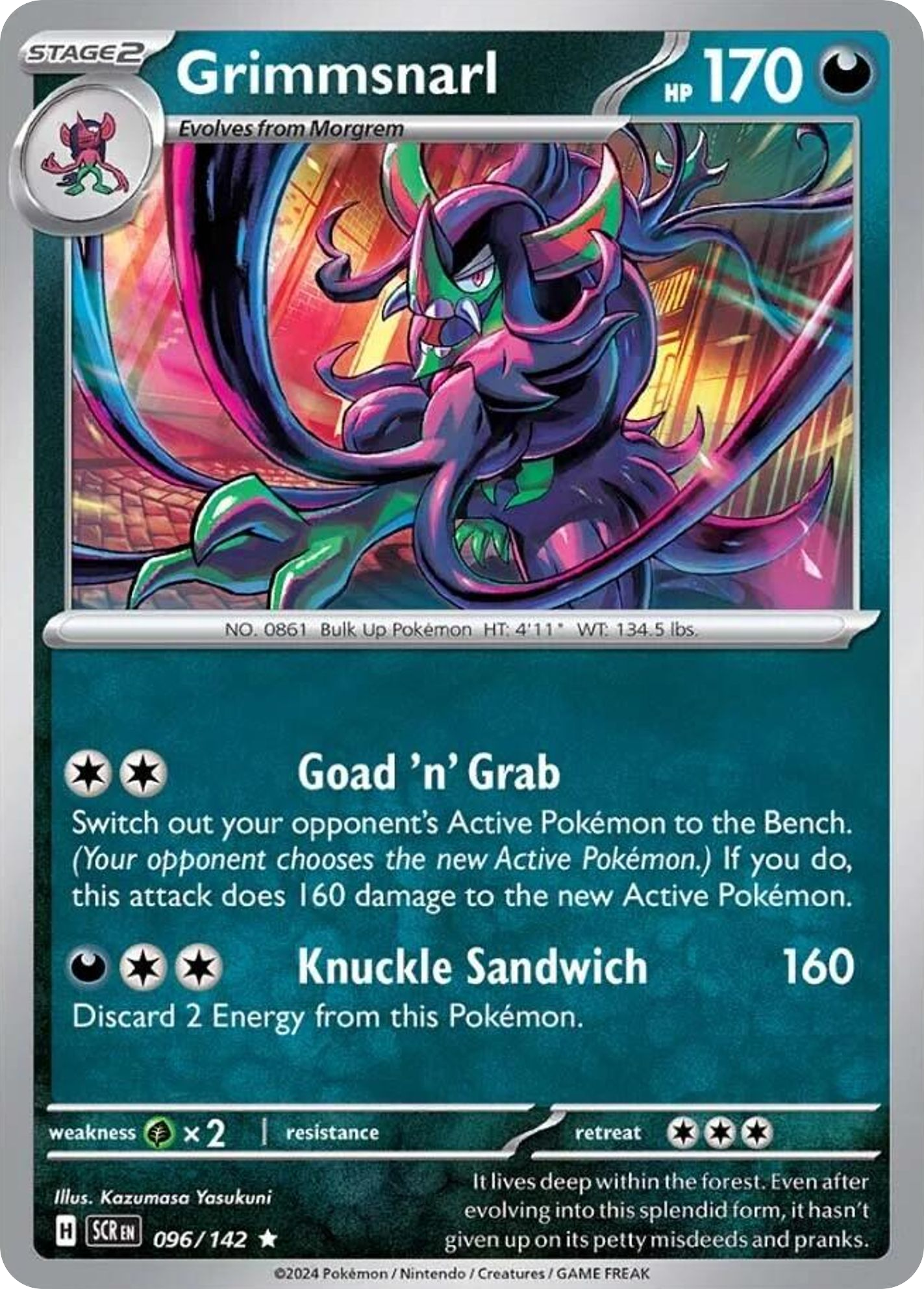 Grimmsnarl 096/175 Rare