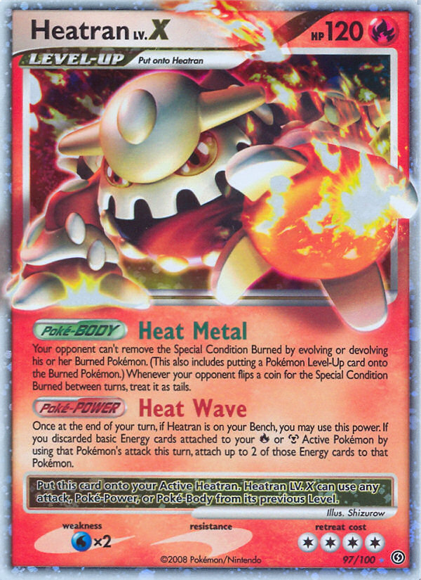 Heatran LV.X 097/106 Rare Holo LV.X
