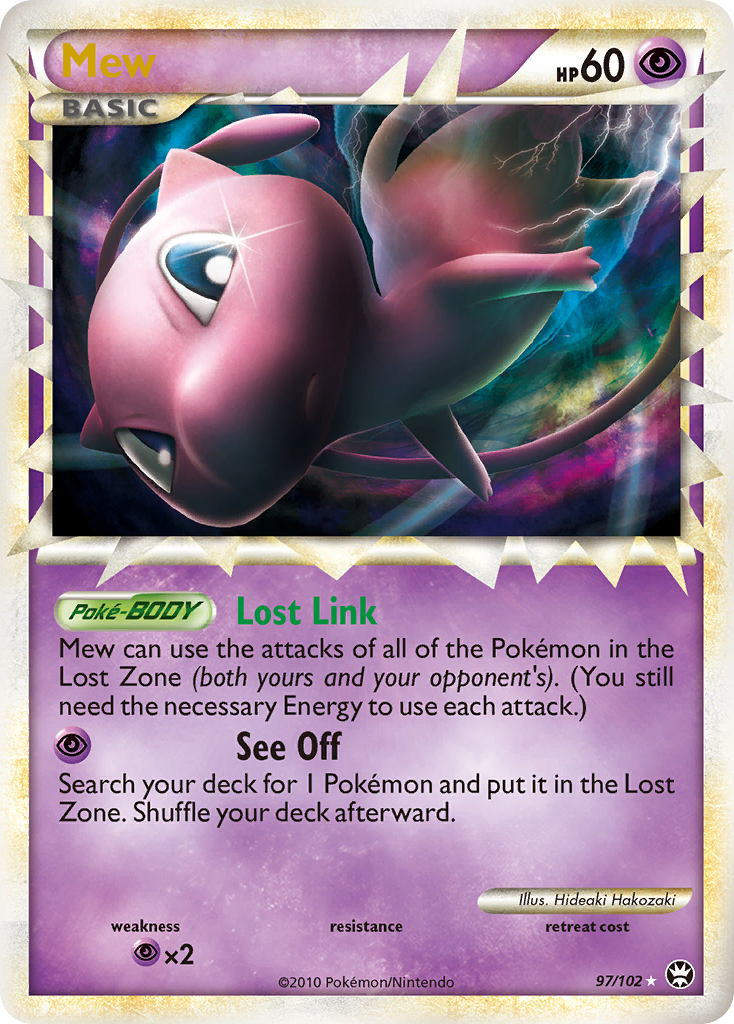Mew 097/103 Rare Prime