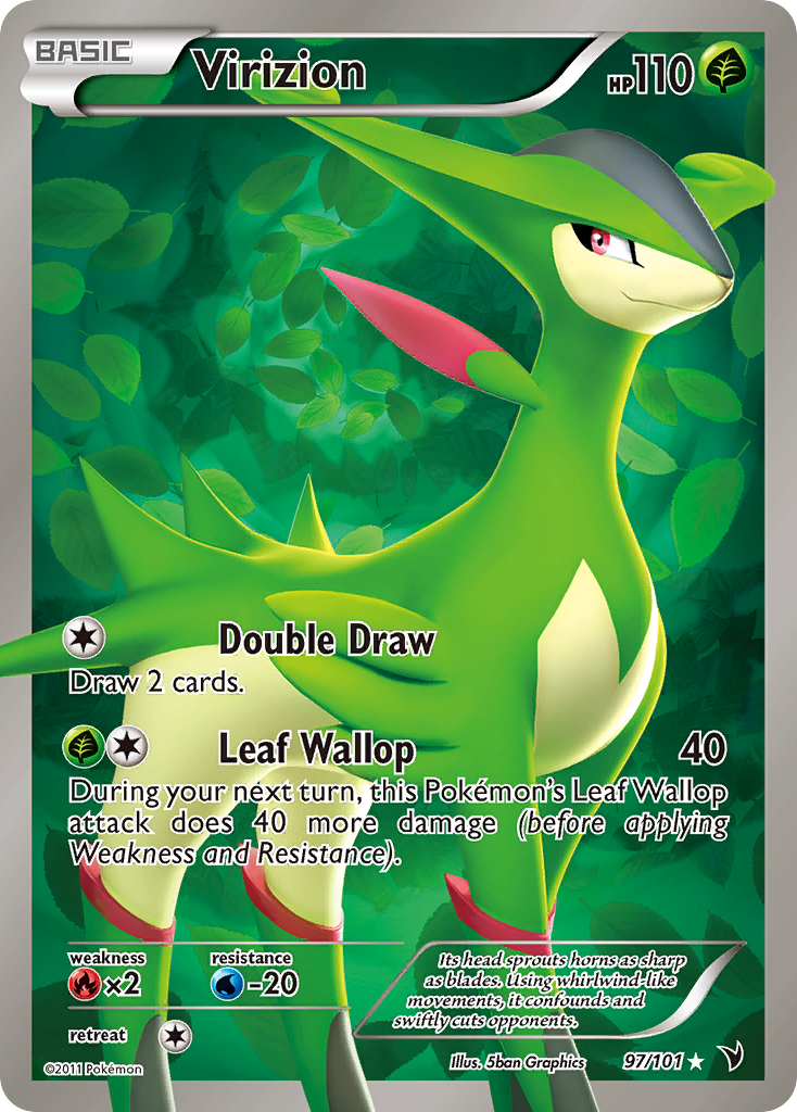 Virizion 097/102 Rare Ultra