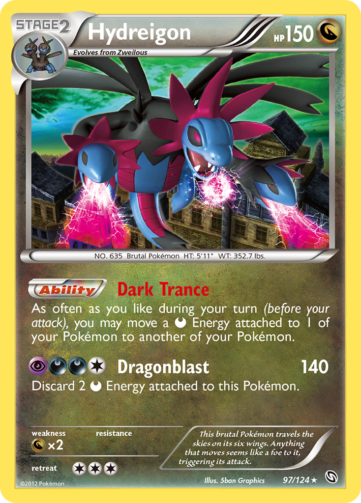 Hydreigon 097/128 Rare Holo