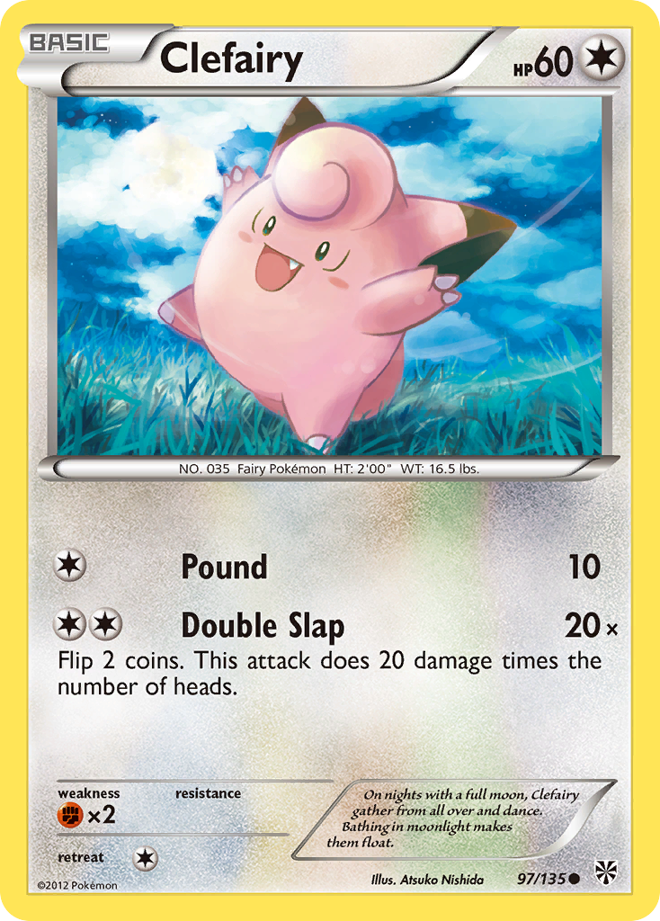 Clefairy 097/138 Common
