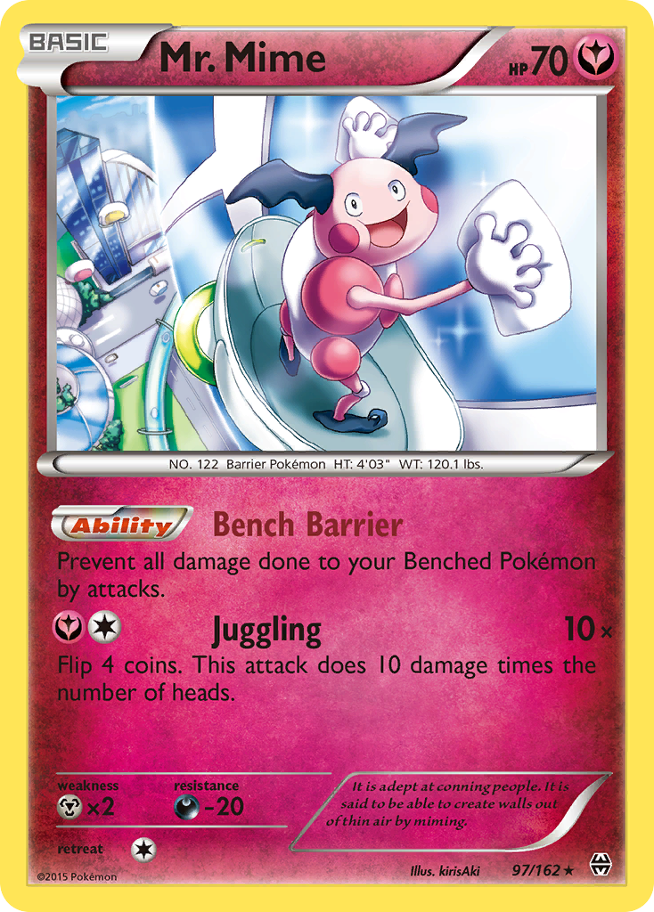 Mr. Mime 097/165 Rare