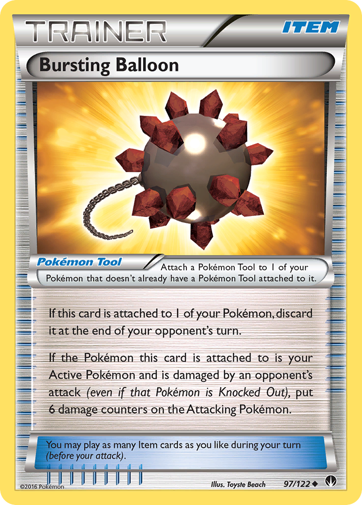 Bursting Balloon 097/126 Uncommon