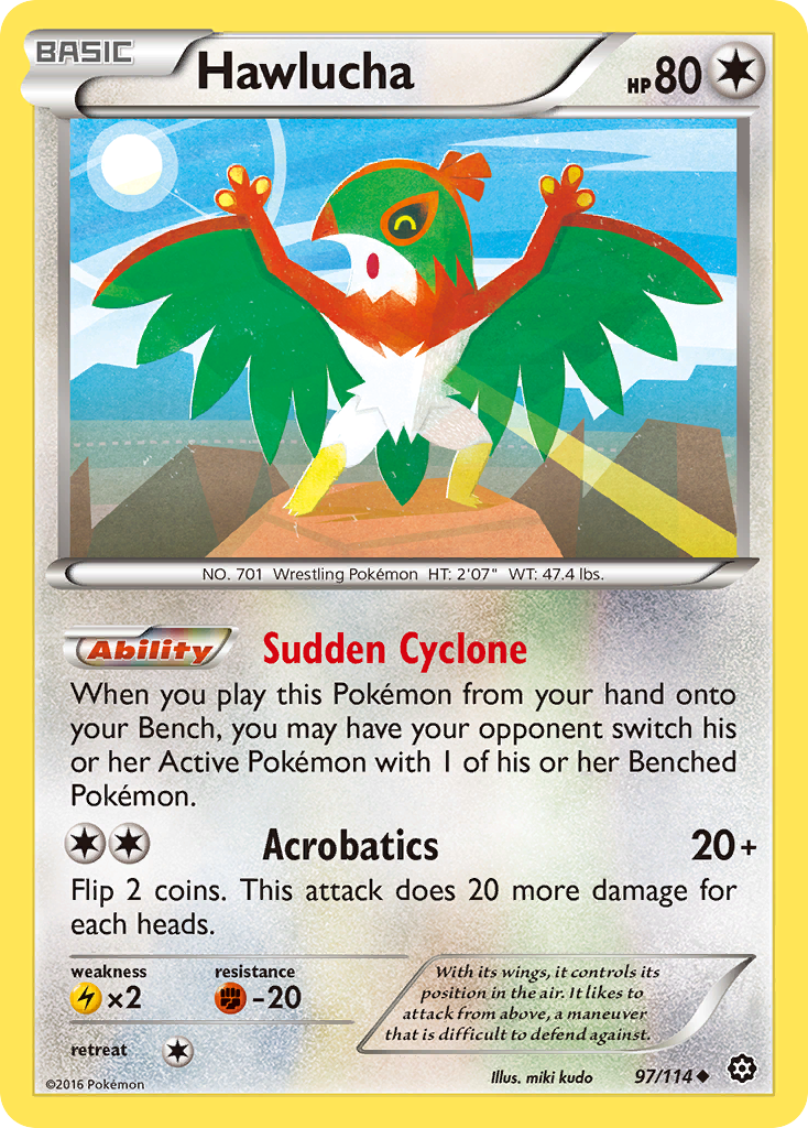 Hawlucha 097/116 Uncommon