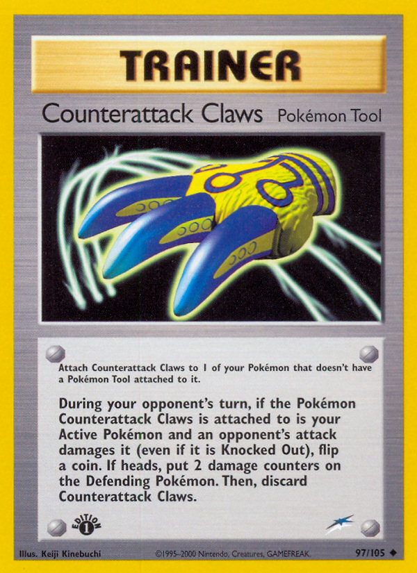Counterattack Claws 097/113 Uncommon