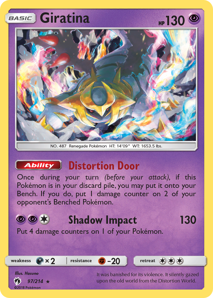 Giratina 097/240 Rare Holo