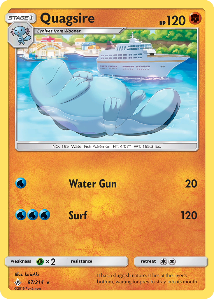 Quagsire 097/234 Rare