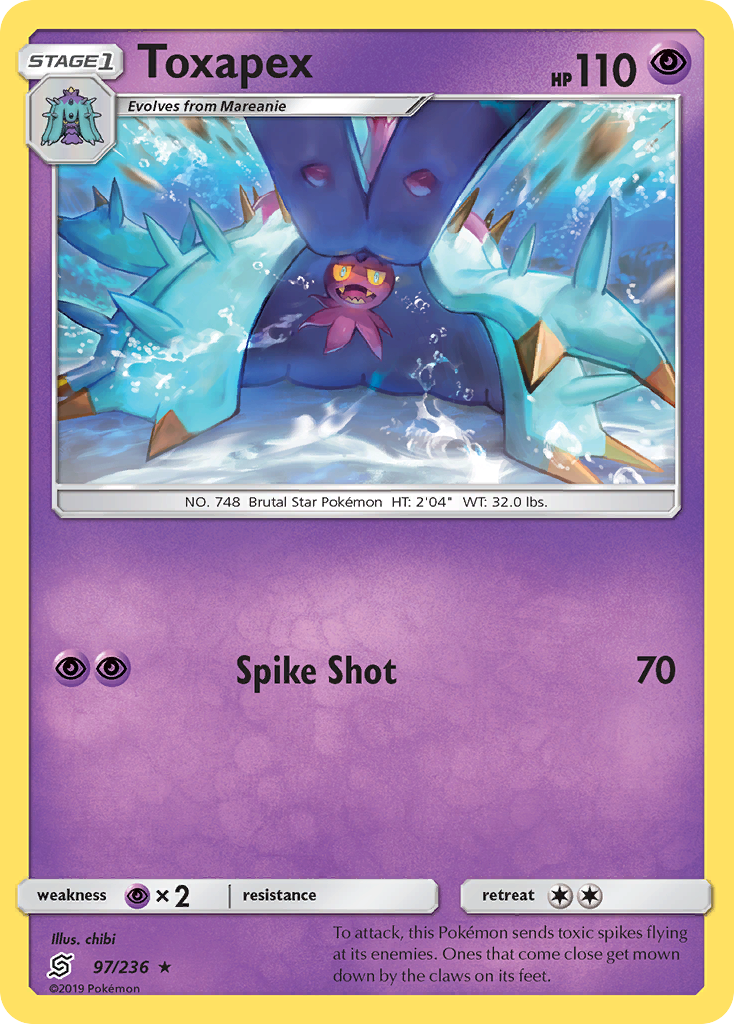 Toxapex 097/260 Rare