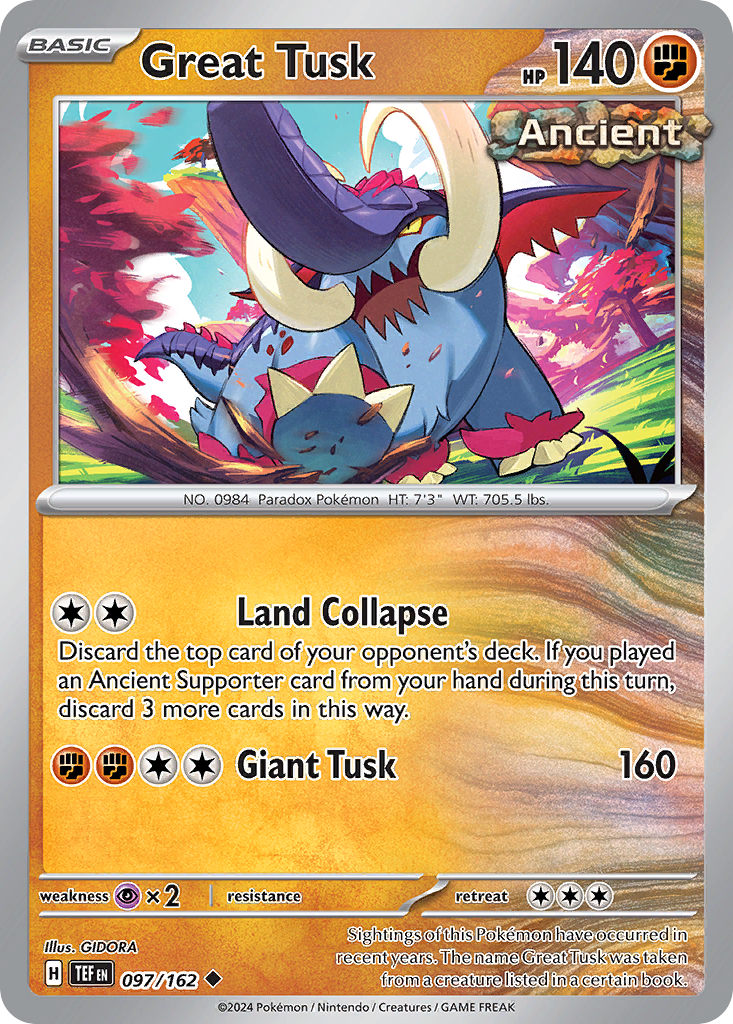 Great Tusk 097/218 Uncommon