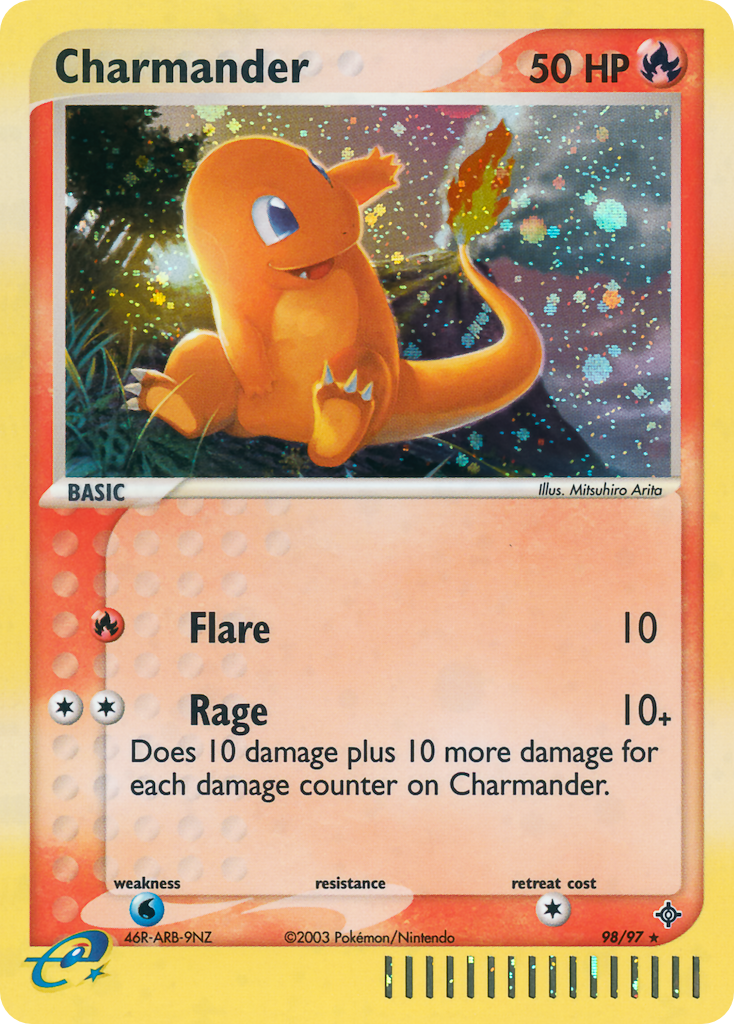 Charmander 098/100 Rare Secret