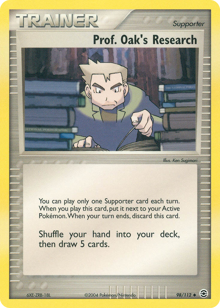 Prof. Oak's Research 098/116 Uncommon
