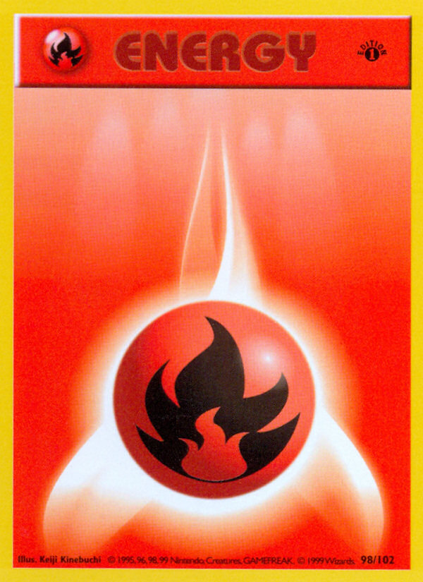 Fire Energy 098/102 Unknown