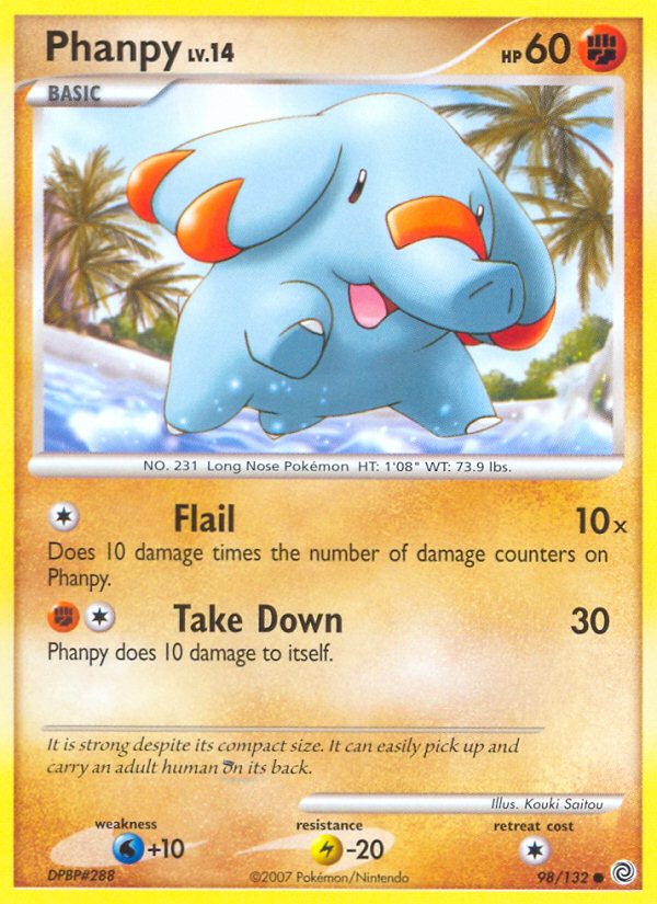 Phanpy 098/132 Common