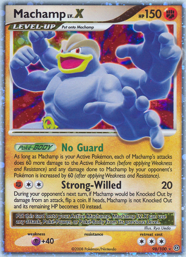 Machamp LV.X 098/106 Rare Holo LV.X