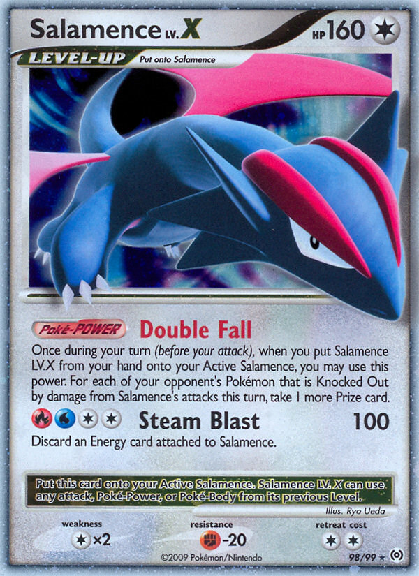 Salamence LV.X 098/111 Rare Holo LV.X