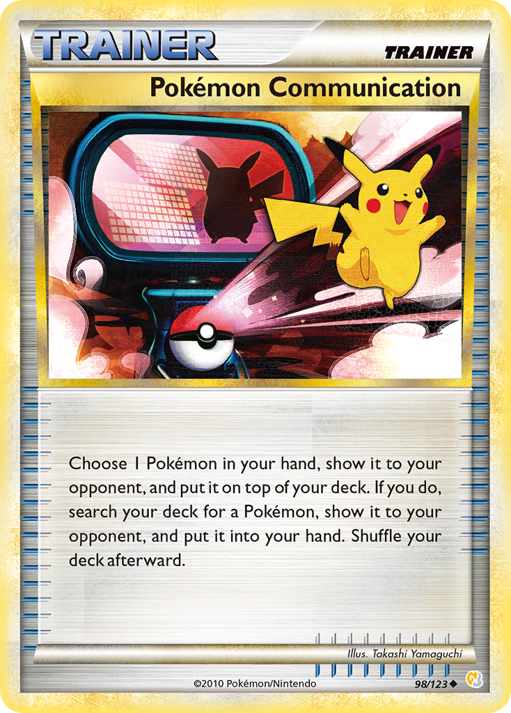 Pokémon Communication 098/124 Uncommon