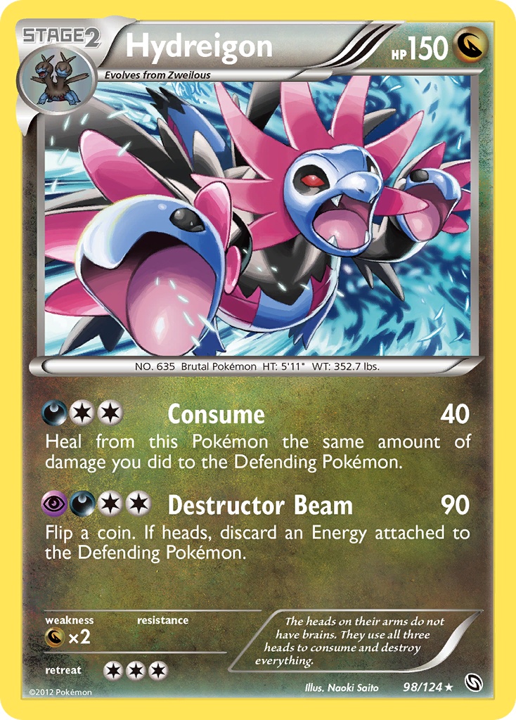 Hydreigon 098/128 Rare