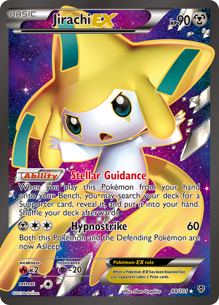 Jirachi-EX 098/105 Rare Ultra