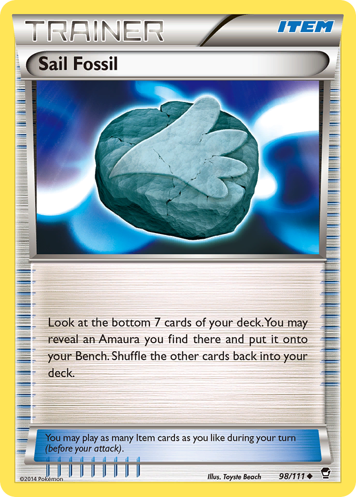 Sail Fossil 098/114 Uncommon