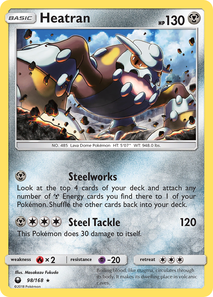 Heatran 098/187 Rare Holo