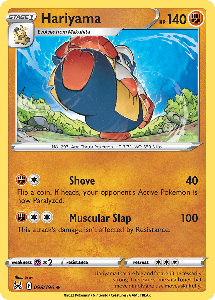 Hariyama 098/217 Uncommon
