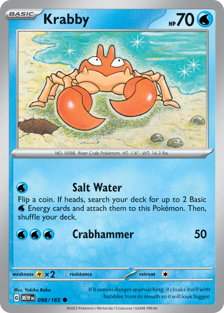 Krabby 098/207 Common