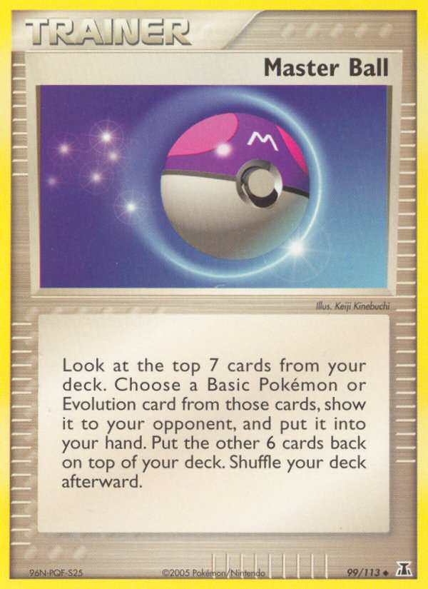 Master Ball 099/114 Uncommon