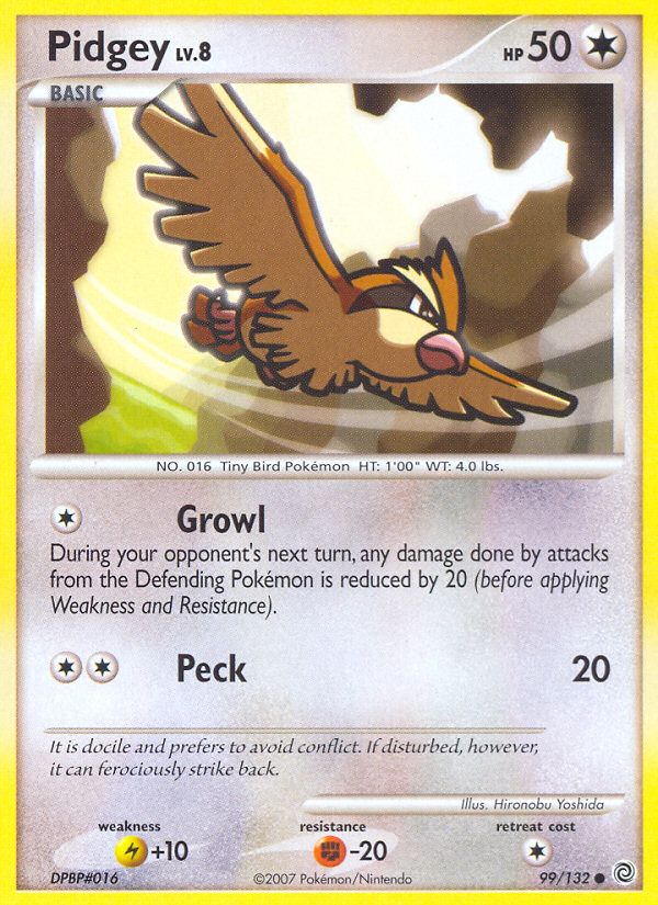 Pidgey 099/132 Common