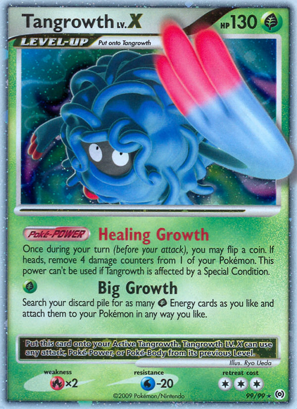 Tangrowth LV.X 099/111 Rare Holo LV.X