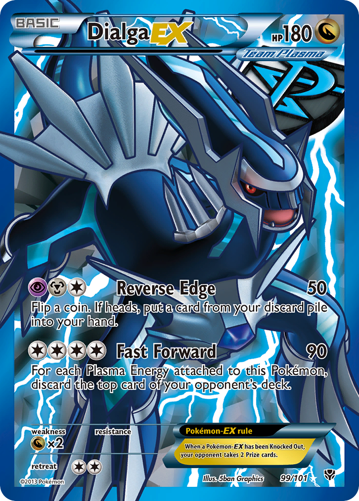 Dialga-EX 099/105 Rare Ultra