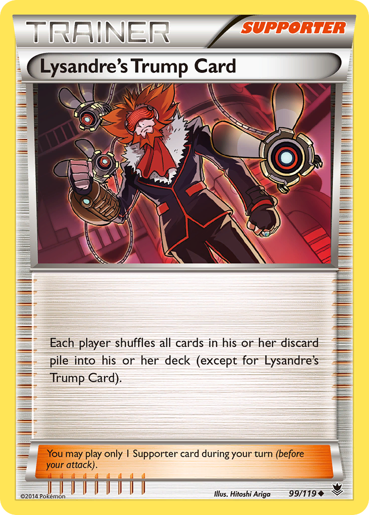 Lysandre's Trump Card 099/124 Uncommon