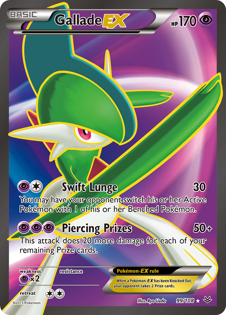 Gallade-EX 099/112 Rare Ultra