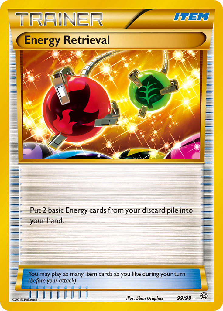 Energy Retrieval 099/100 Rare Secret