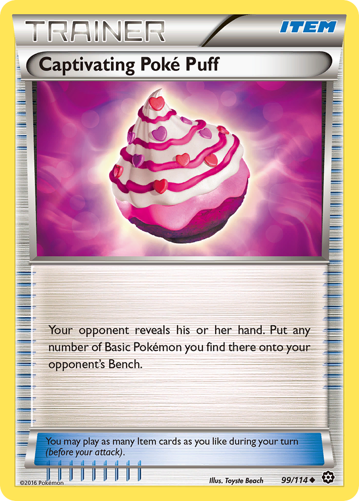 Captivating Poké Puff 099/116 Uncommon