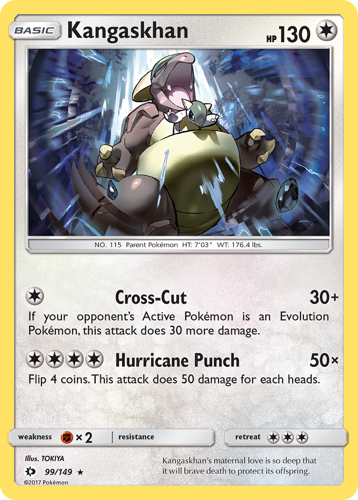 Kangaskhan 099/173 Rare Holo