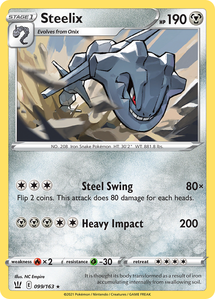 Steelix 099/183 Rare Holo