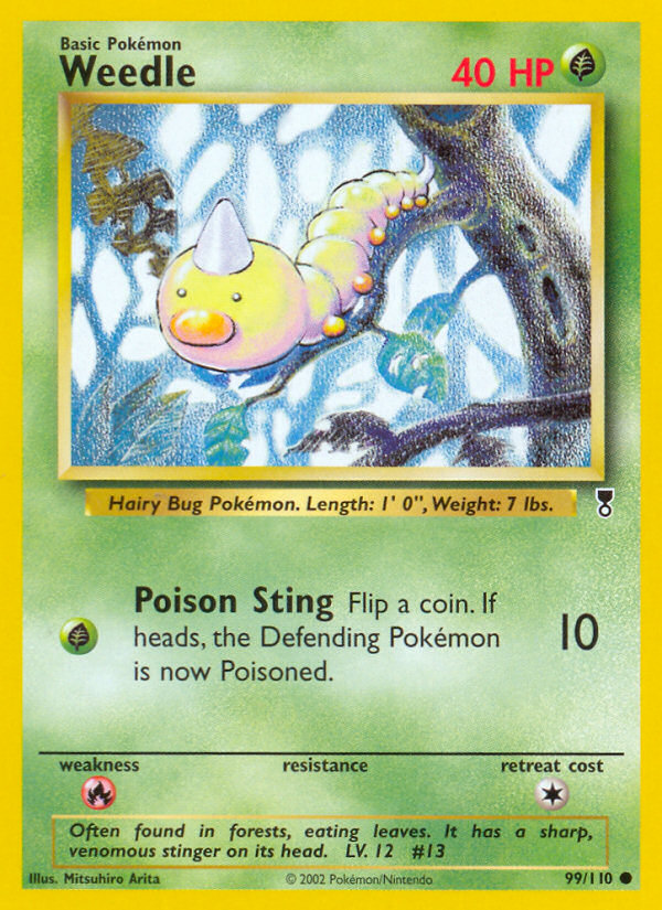 Weedle 099/110 Common