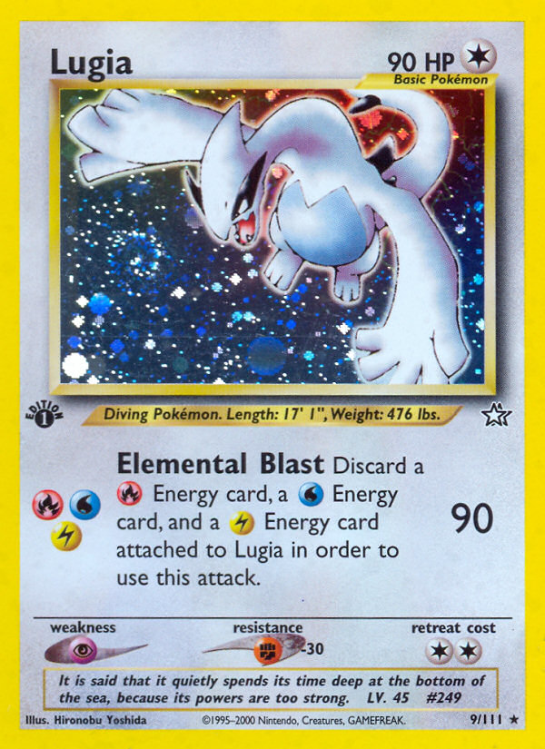 Lugia 009/111 Rare Holo