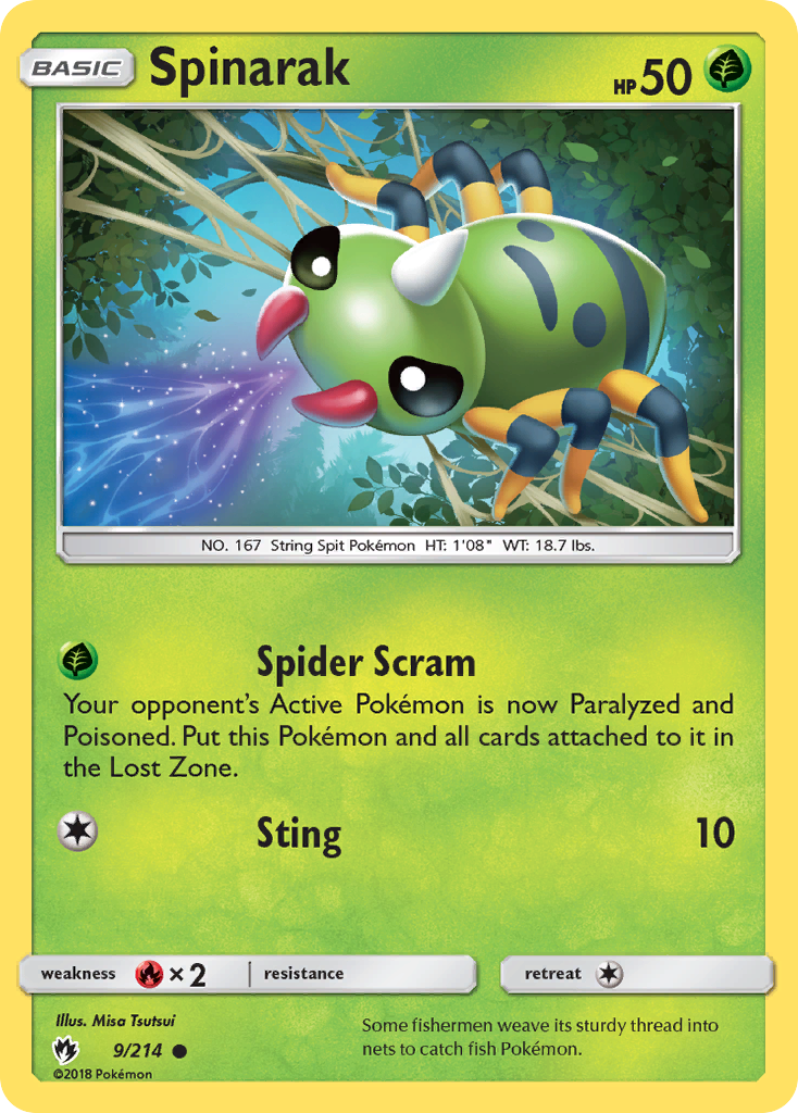 Spinarak 009/240 Common