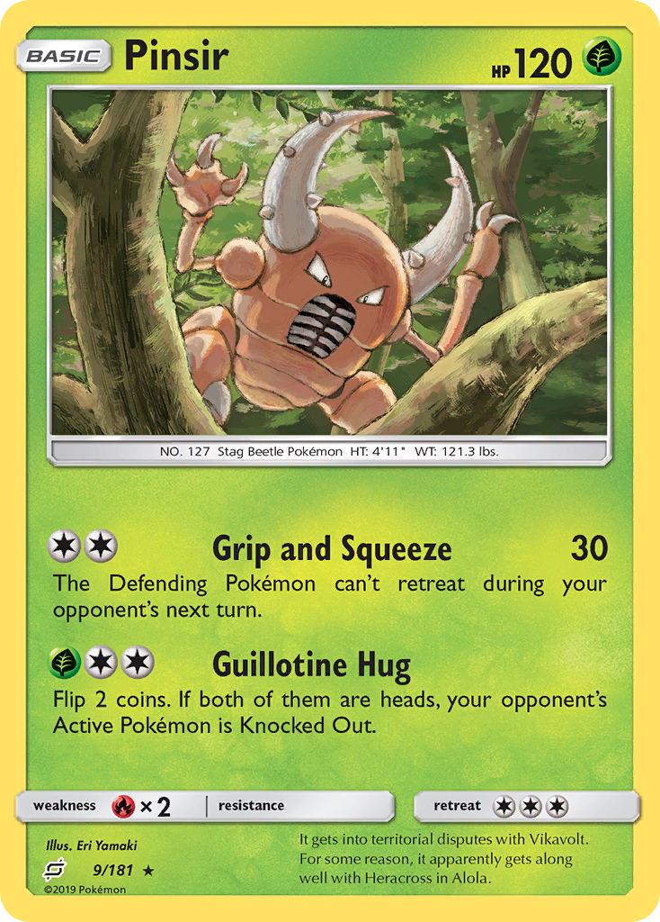 Pinsir 009/198 Rare