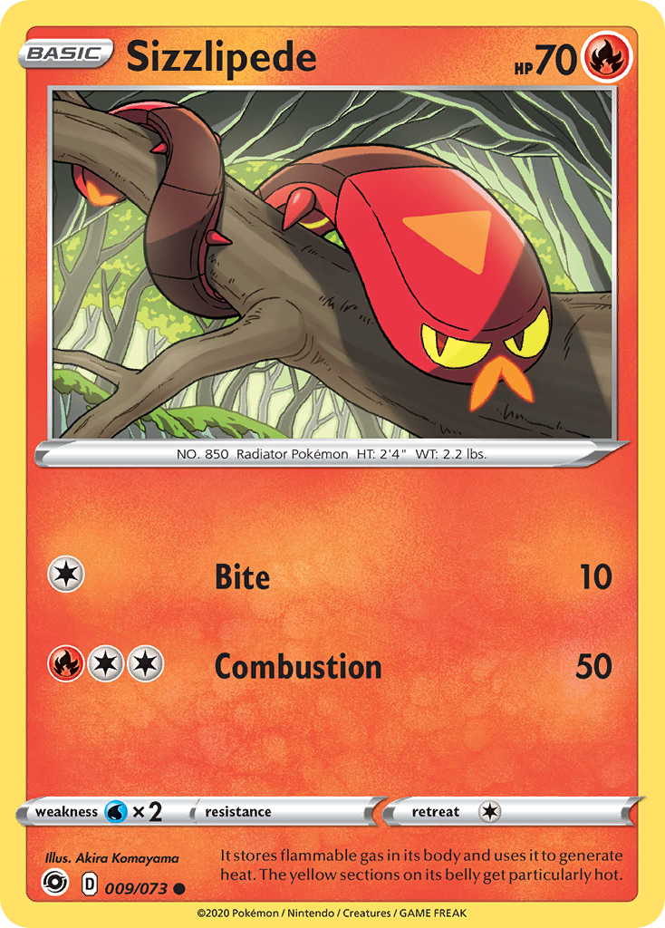 Sizzlipede 009/80 Common
