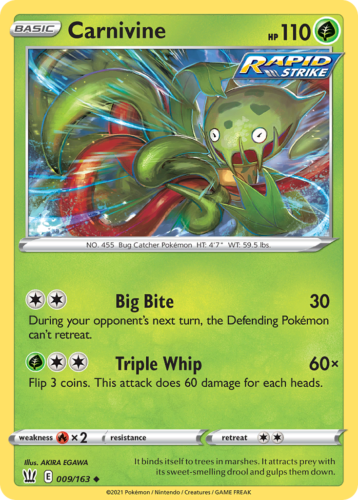 Carnivine 009/183 Uncommon