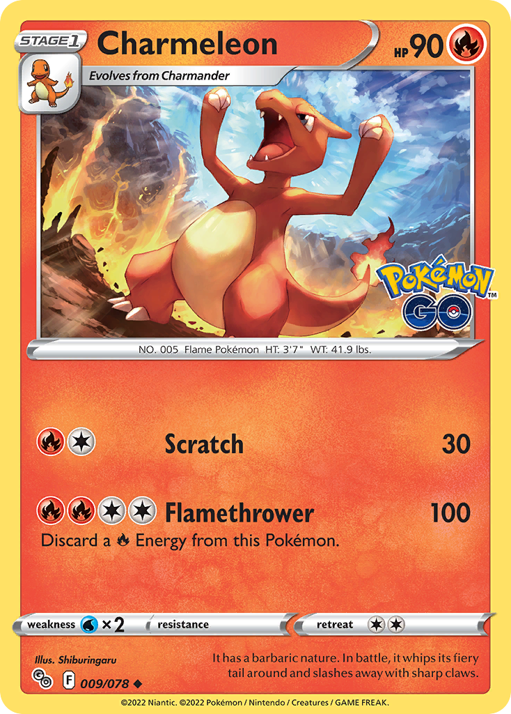 Charmeleon 009/88 Uncommon