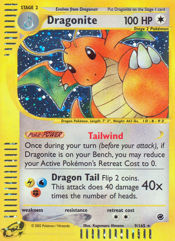 Dragonite 009/165 Rare Holo